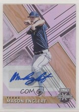 2019 Panini Elite Extra Edition Auto Mason Englert #143 Auto o6b