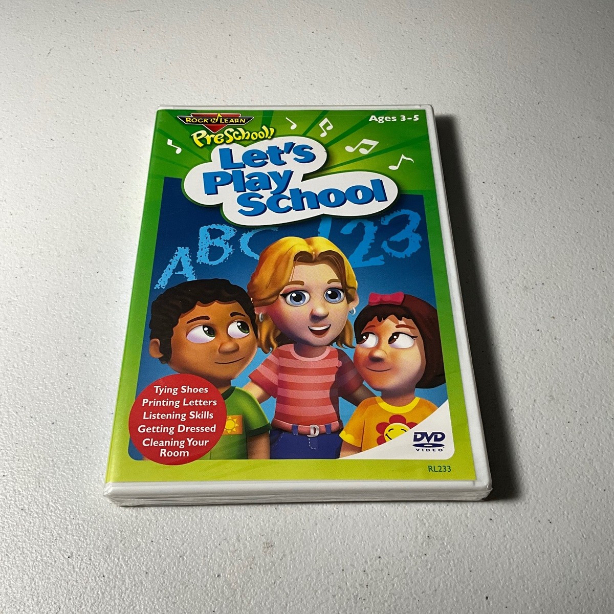Preschool Let's Play School DVD 2013 Educational Rock 'N Learn