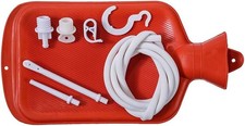 Enema Bag Kit 2 Quart Home Water  Coffee Colon Cleansing Kit BPA Free Hot-Wa...
