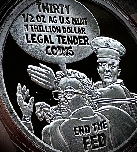 2025 1oz Silver Shield Bitch Slap V2 .999 AG Proof Round (COA 113/239).  No box!