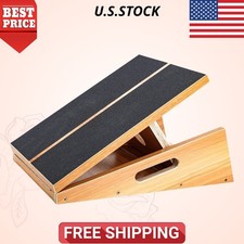 Professional Wooden Slant Board Adjustable Incline Calf Stretcher Stretch Board