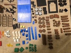LEGO 6766 Rapid River Village 99% Complete Vintage Western *read*