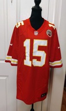 Nike On Field NFL Kansas City Chiefs Patrick Mahomes 15 Men's Large Red Jersey