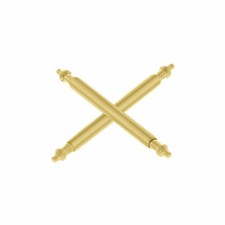 2 GOLD SPRING BAR PIN FOR ROLEX GMT-MASTER WATCH 16XXX 20MM WATCH BAND STRAP TQ