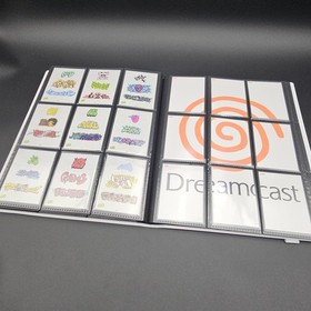 Sega Dreamcast Trading Cards Base & Foil  Complete Set Limited Run Games Folder