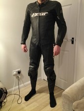 GEAR - 1 Piece Motorbike / Motorcycle Leathers / Race Suit