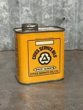 Cities Service 1/8th Gallon Oil Can