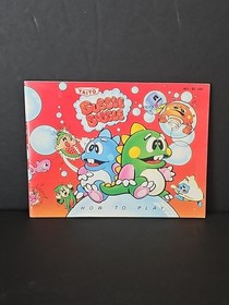 Bubble Bobble Nintendo NES Cartridge with Manual 