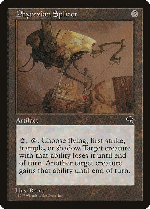 Phyrexian Splicer NonFoil Tempest 303 NM MTG
