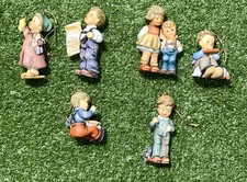 Lot of 6 Goebel Berta Hummel Christmas Collection Ornaments 1997