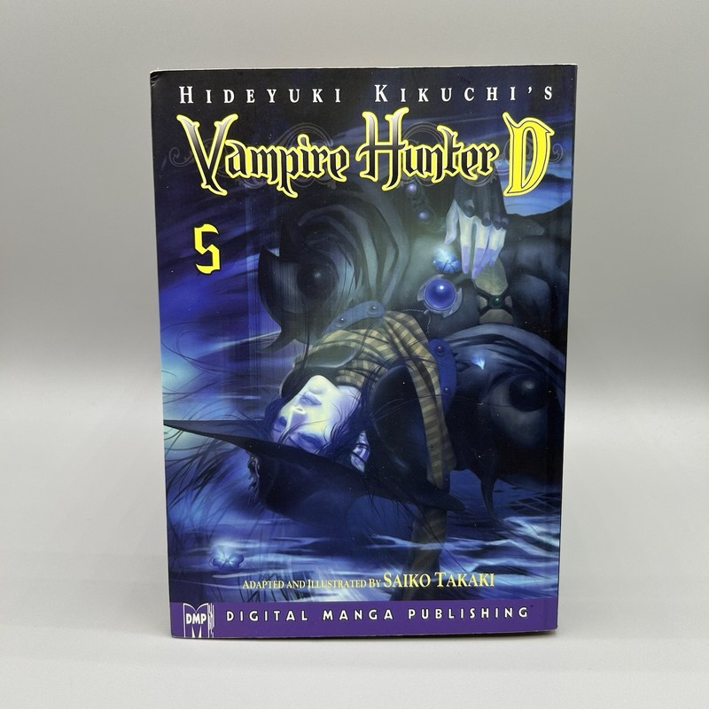 Vampire Hunter D Vol. 5 Manga DMP English w/ Dust Jacket By Saiko Takaki