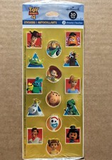 Toy Story 4 Stickers Hallmark Disney Pixar Acid Free 2 Sheets
