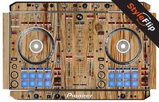 Pioneer DDJ-SR Skin Wood 4 Protective Decal StyleFlip Skins