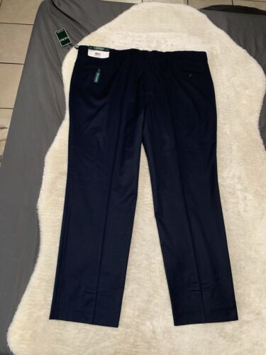 NWT Lauren Ralph Lauren Edgewood Dress Pants Mens 44x30 Straight Fit Navy Blue - Picture 3 of 8