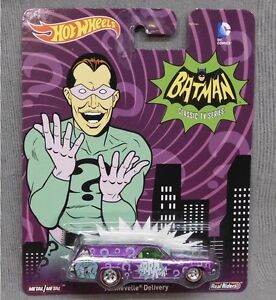 Hot Wheels Batman Classic TV Series The Riddler 70 Chevelle Delivery Die Cast