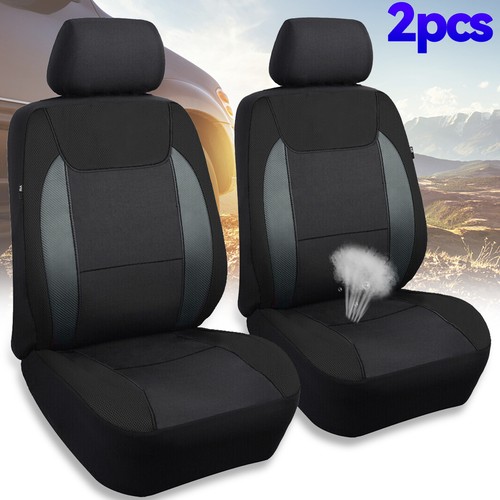 2x Autositzbezug Sitzschoner Sitzbezüge Schonbezug KFZ Vordersitze Sitzmatte NEU - Picture 2 of 12
