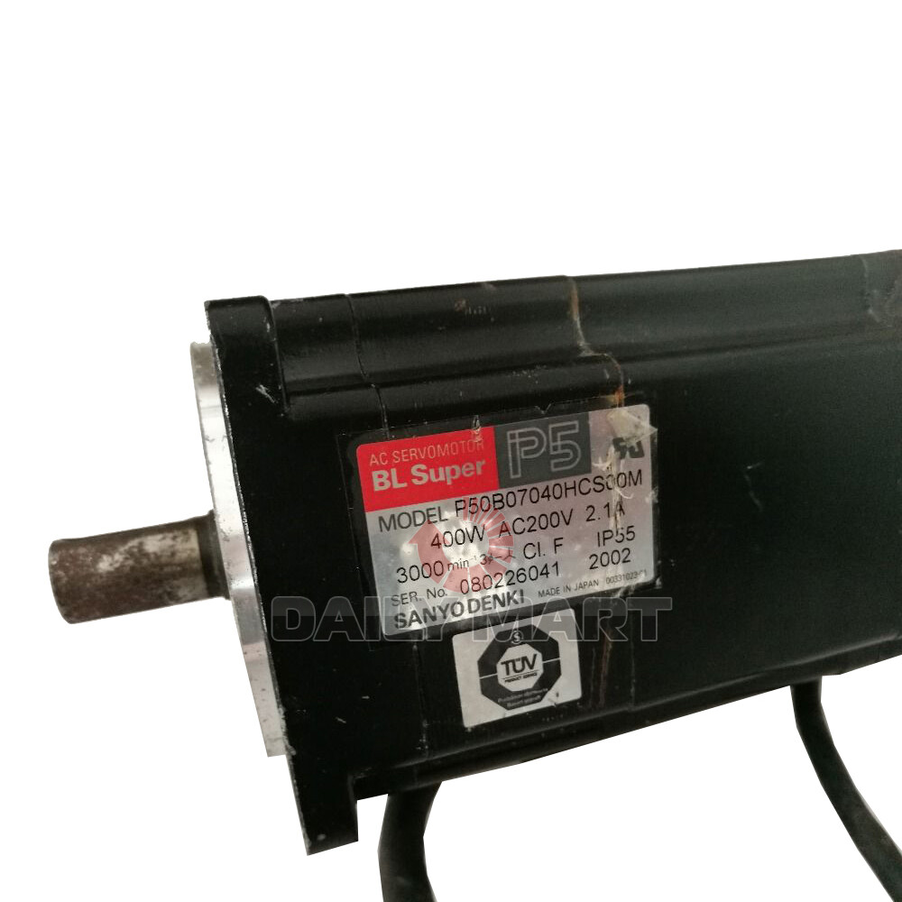 4282 Sanyo Denki AC Servo Motor BL Super P5 P50B07040HCS00M for