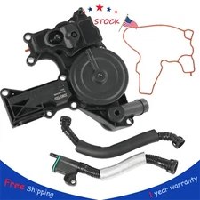 PCV Valve Engine Crankcase Vent Oil Separator Kit 06H103495AH For Audi Q5 VW