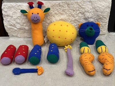 BB) DAKIN ANIMIX Leopard & Giraffe Parts Mix & Match Fun Stuff Applause 24175