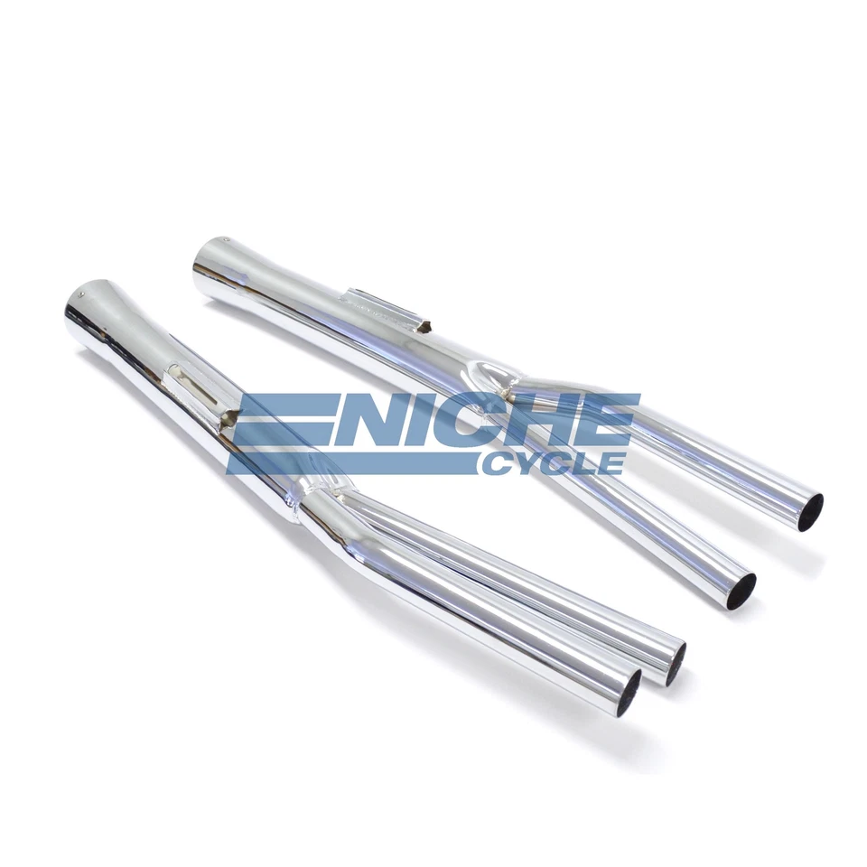 Silenciadores de escape cromados cónicos cromados para moto Honda CB650 rendimiento personalizado Foto 3 de 4