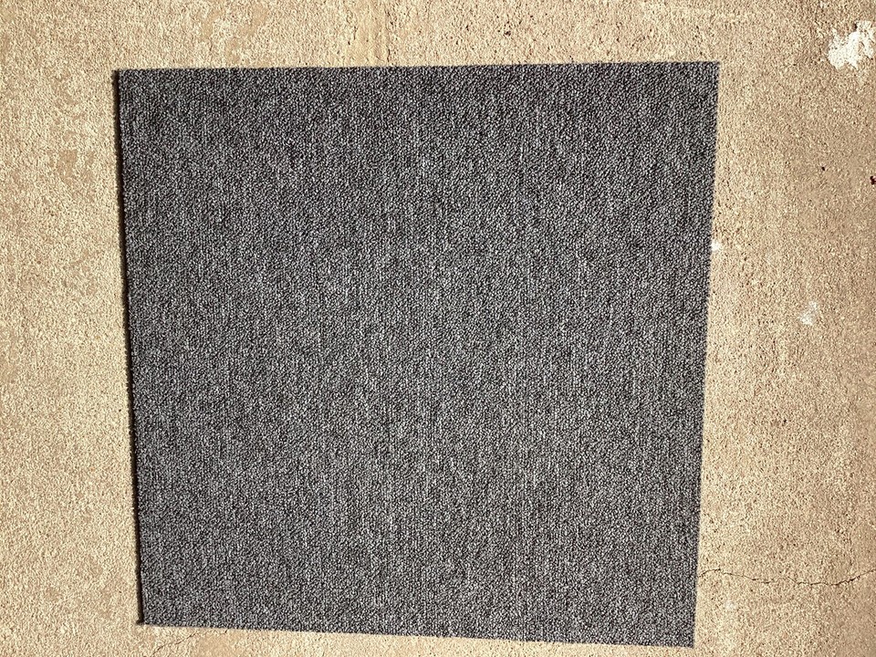 Carpet Tiles Grey Heavy Duty Used eBay