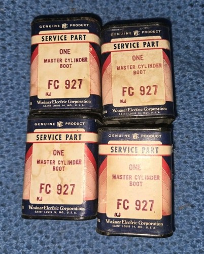 4 Vintage Wagner / Lockheed Hydraulic Brake Part Kits - NOS Fc 927 - Picture 6 of 6