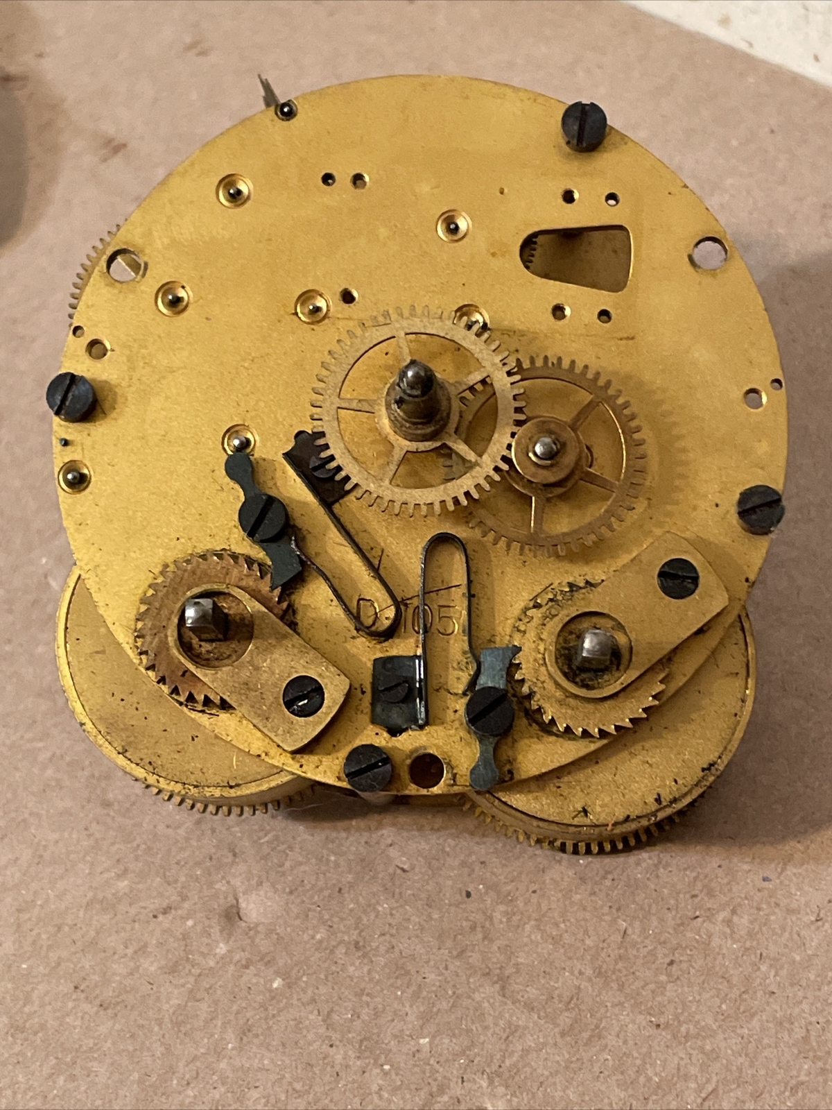 Antique Seth Thomas D105 Platform Escapement Clock Movement Parts eBay