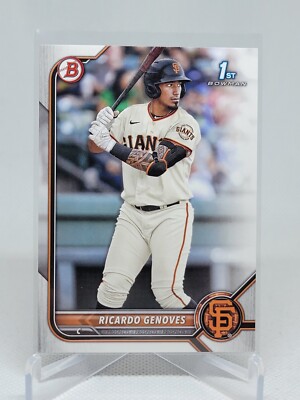 2022 Bowman Ricardo Genoves 1st Bowman #BP-60 SF Giants D9B