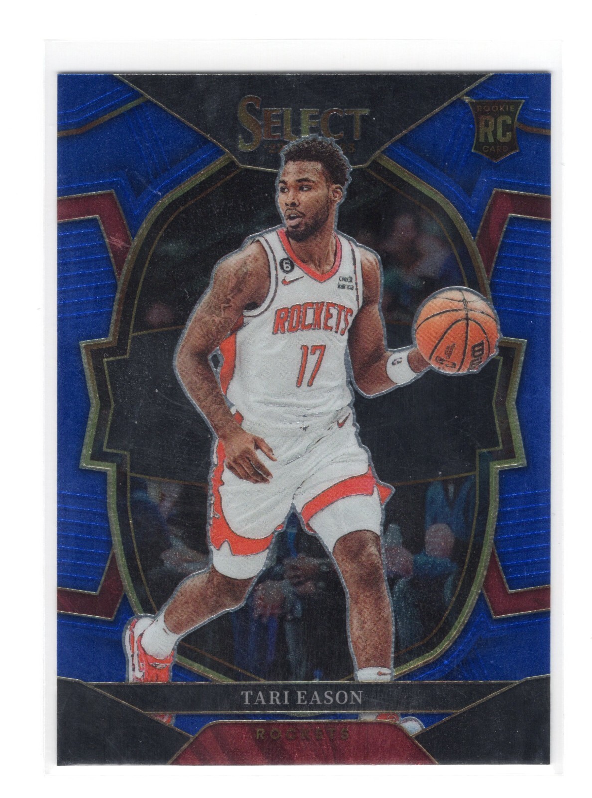 2022 Panini Select #82 Tari Eason Blue Prizm RC NM