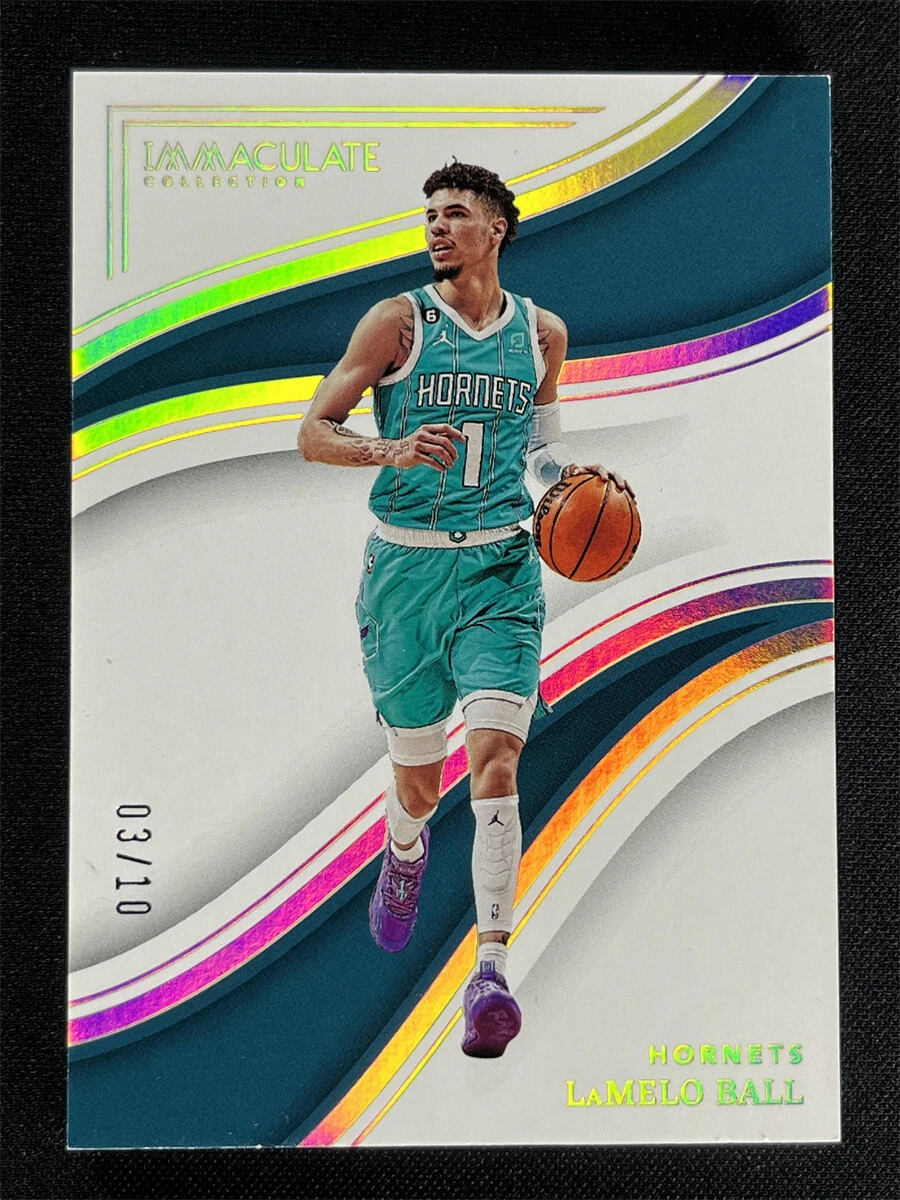 2022-23 Panini Immaculate Collection Basketball Lamelo Ball Gold Hornets /10