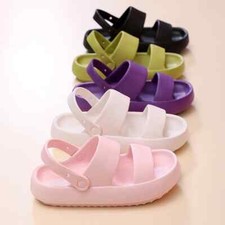 Women Slippers EVA Thick Sole Sandals Home Shoes Comfortable Bathroom Shoes New