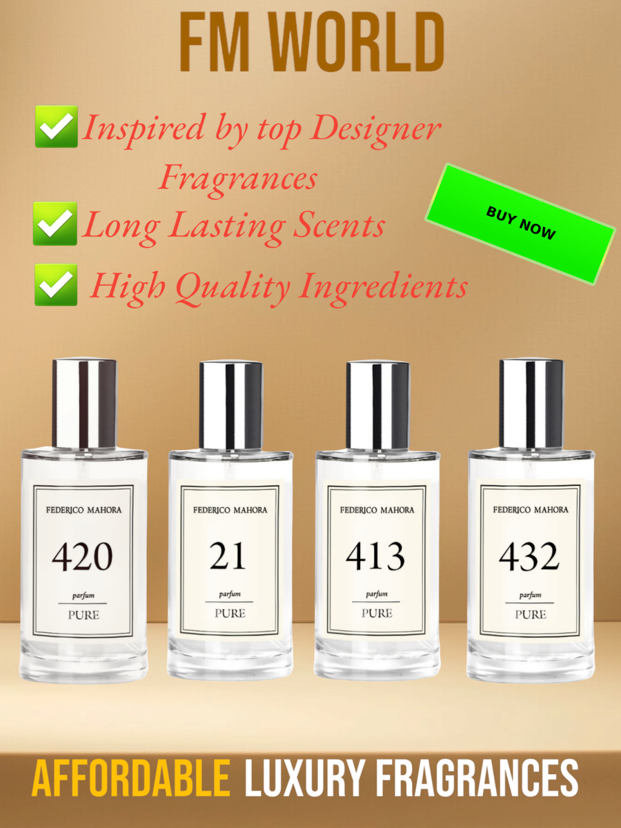 Federico Mahora Fm 21 Perfume Week Promo One Free Buy Fm