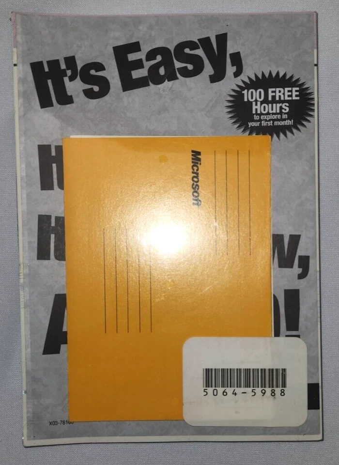 Microsoft Windows 98 Product Key Distribution Unused Brand New Book (  No CD ) - Image 2 of 2