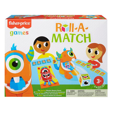 °MATTEL GWN52 FISHER-PRICE ROLL-A-MATCH Kinderspiel NEU & OVP