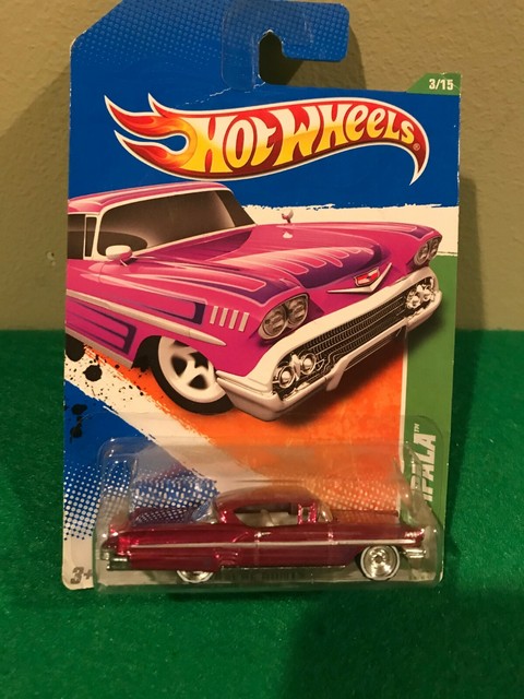 2011 Hot Wheels Super Treasure Hunt 58 Chevrolet Impala ...