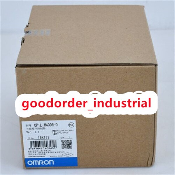 Genuine Omron CP1L-M40DR-D Programmable Controller New In Genuine Omron CP1L-M40DR-D Programmable Controller New In