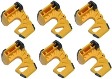 Wedge-It - Ultimate Door Stop - Yellow - Pack of 6