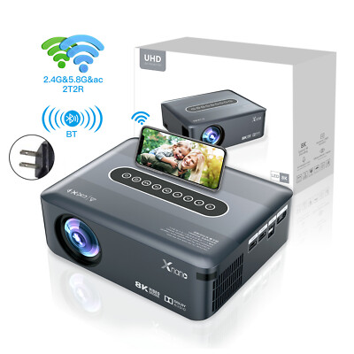 Ultra HD8K Decoding Projection Android Movie Projector Multimedia Home Theater B