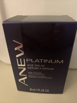 AVON Anew Platinum Age Delay Serum-Full Size 1 oz.- New in Box- Free Shipping!