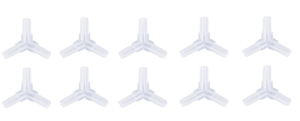 Aquarium Airline Y Piece Connectors Set of 10