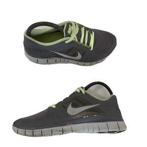 nike free run neon green