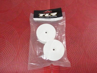 Team Losi Racing 22-4 TLR43005 Front Wheel White (2). #2566