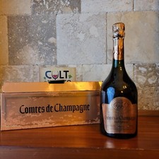 1976 Taittinger Comtes de Champagne Brut Rose Champagne with Gift Box