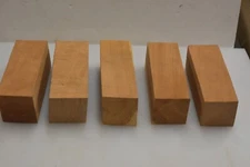(5) 6x2x2 Kiln Dried Cherry Spindle Turning Blanks