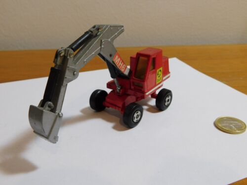 Matchbox Excavator Lesney Kingsize diecast model car tractor Modellauto Fahrzeug - Bild 1 von 9