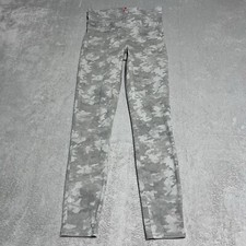 Spanx Leggings Womens Small Gray Camo Ankle Jegging Stone Wash Pull On Jean