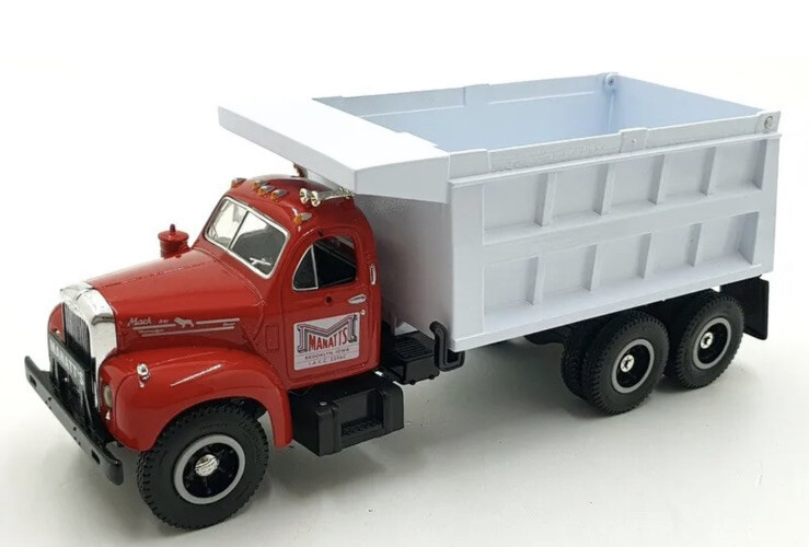 First Gear 1/34 Scale 19-1820 1960 Model B-61 Mack Dump Truck Manatt's