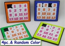 JIGSAW FIFTEEN NUMBER SLIDING SLIDE PUZZLE GAME BRAIN TEASER CLASSIC IQ TEST TOY