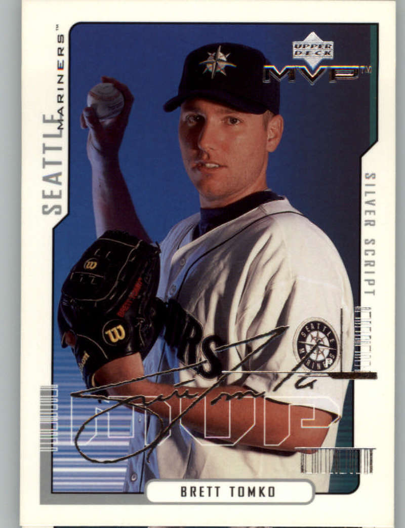 2000 Upper Deck MVP Silver Script #102 Brett Tomko 