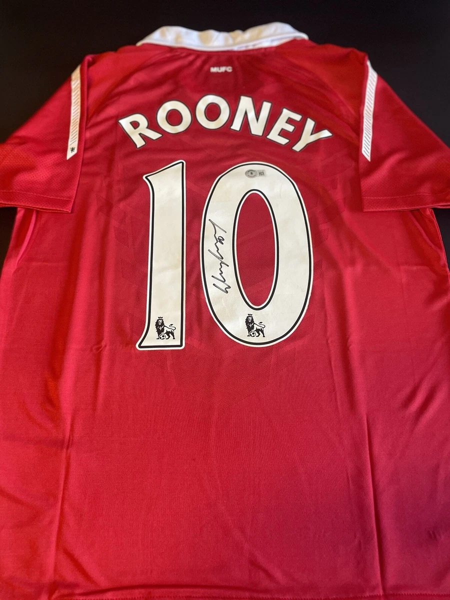 Beckett Authentication Services (BAS) Wayne Rooney Soccer Original